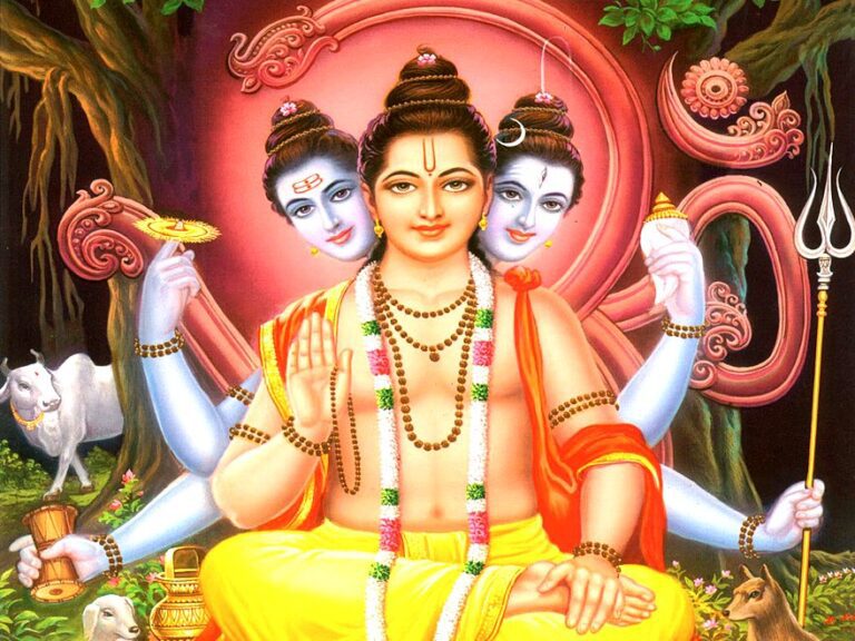 Sri Dattatreya Ashtottara Shatanamavali 4, శ్రీ దత్తాత్రేయాష్టోత్తరశతనామావళిః 4