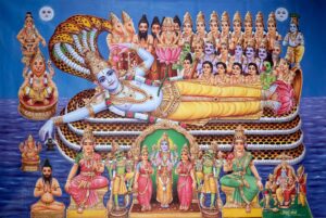 shiva worships lord vishnu