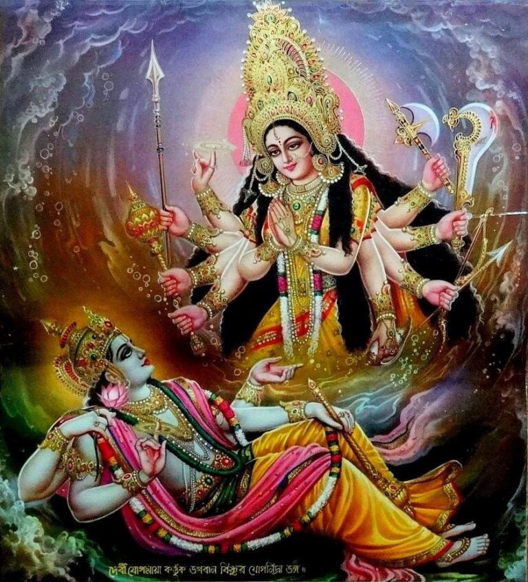 ప్రథమోఽధ్యాయః (మధుకైటభవధ)  Durga Saptasati Chapter 1 – Madhukaitabha vadha in Telugu